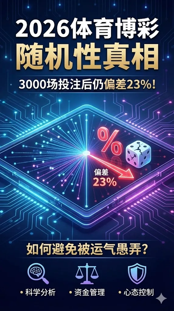 2026体育博彩随机性真相 3000场投注后仍偏差23% 如何避免被运气愚弄