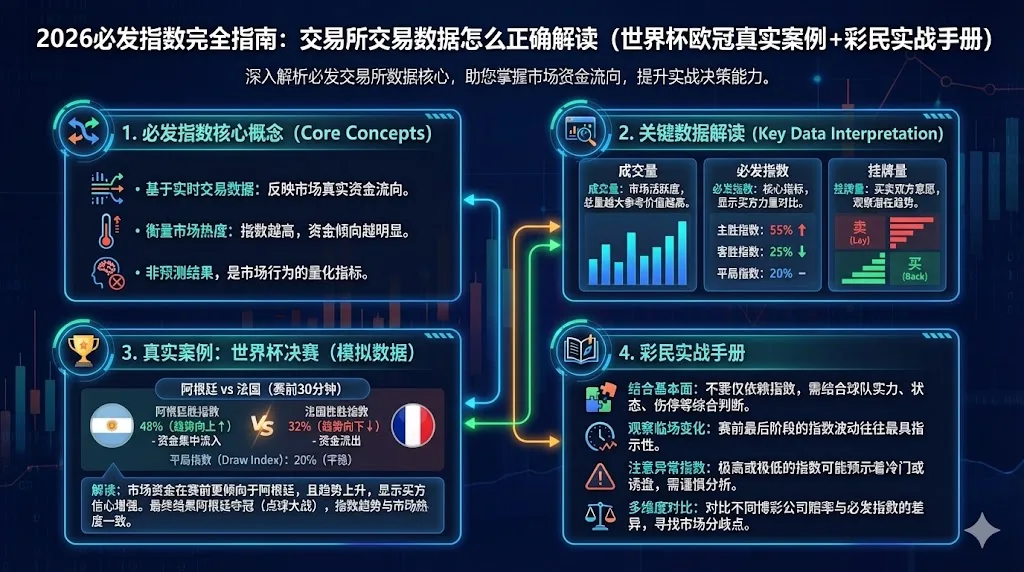 2026必发指数完全指南：交易所交易数据怎么正确解读（世界杯欧冠真实案例+彩民实战手册）