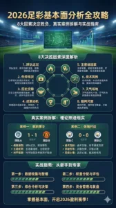 2026足彩基本面分析全攻略 8大因素决定胜负 真实案例拆解与实战指南