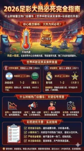 2026足彩大热必死完全指南：什么时候重注热门会翻车（世界杯欧冠真实案例+彩民避坑手册）