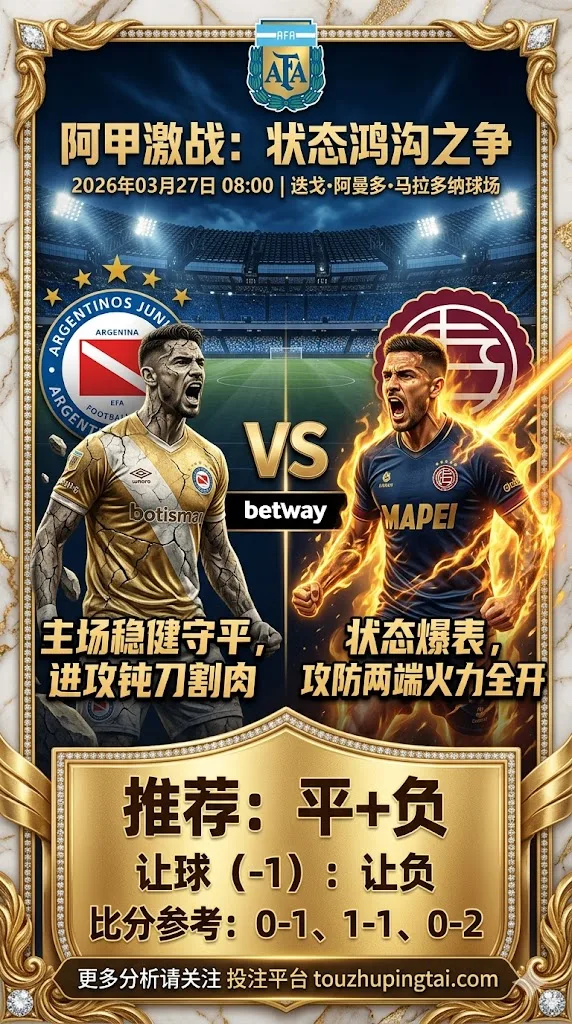 阿甲 阿青年人VS拉努斯：客队三连胜火力全开，主队进攻乏力恐难全取三分