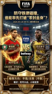 国际赛前瞻 摩洛哥VS厄瓜多尔：防守铁律碰撞，谁能率先打破“零封金身”？