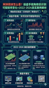 网球假球怎么看？操盘手视角教你识别可疑赔率变化+2022-2026真实案例解析