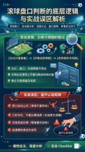 滚球盘口判断的底层逻辑与实战误区解析