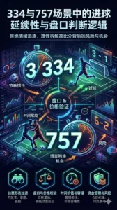 334与757场景中的进球延续性与盘口判断逻辑