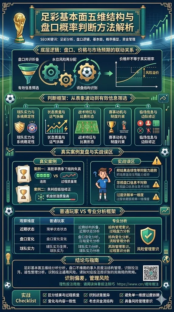 足彩基本面五维结构与盘口概率判断方法解析