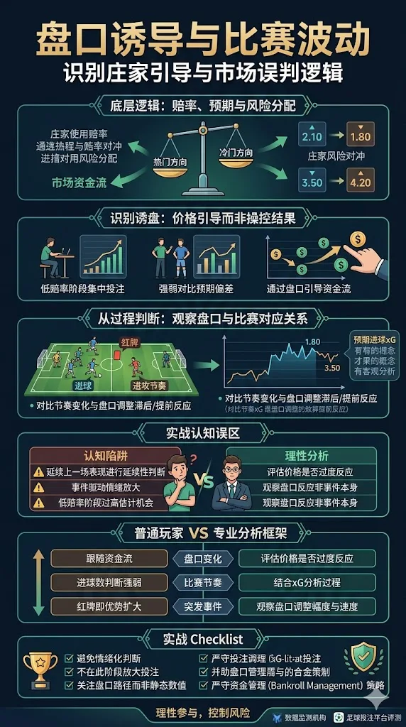 盘口诱导与比赛波动：识别庄家引导与市场误判逻辑