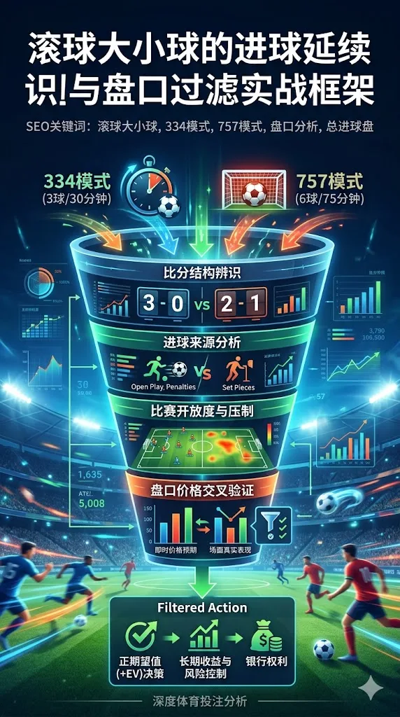 滚球大小球的进球延续识别与盘口过滤实战框架