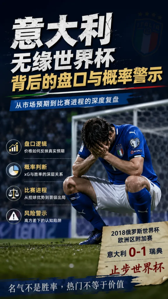 意大利无缘世界杯背后的盘口与概率警示