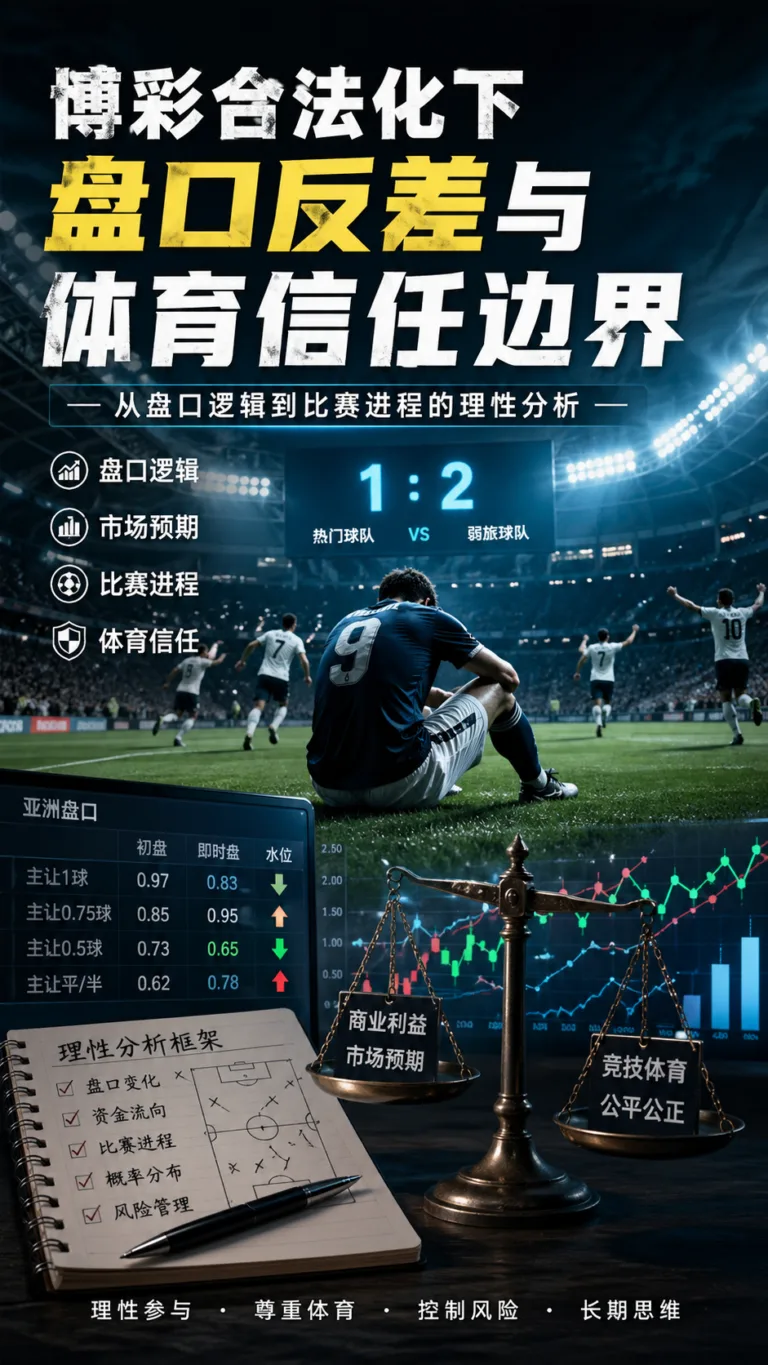 博彩合法化下盘口反差与体育信任边界