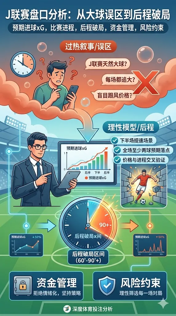 J联赛盘口与比赛进程：从大球误区到后程破局