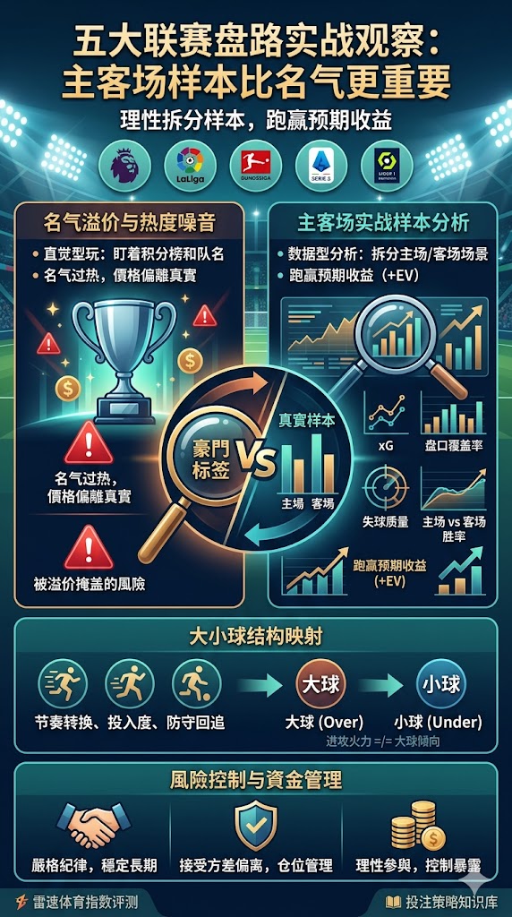 五大联赛盘路观察：主客场样本比名气更重要