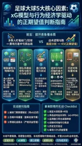 足球大球5大核心因素：xG模型与行为经济学驱动的正期望值判断指南