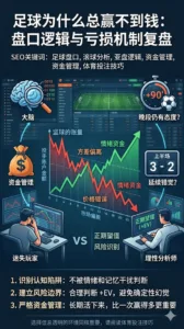 足球为什么总赢不到钱：盘口逻辑与亏损机制复盘