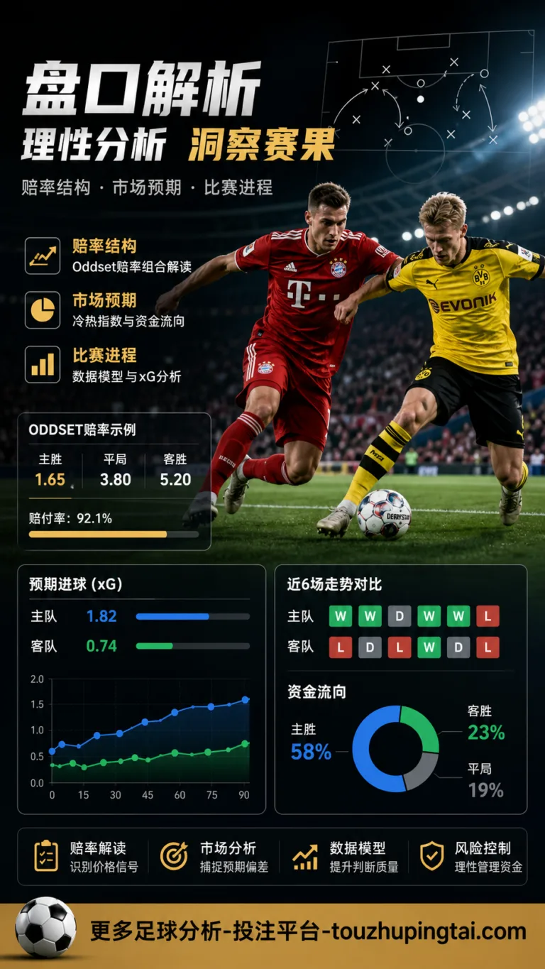 Oddset赔率结构与德甲冷门风险判断