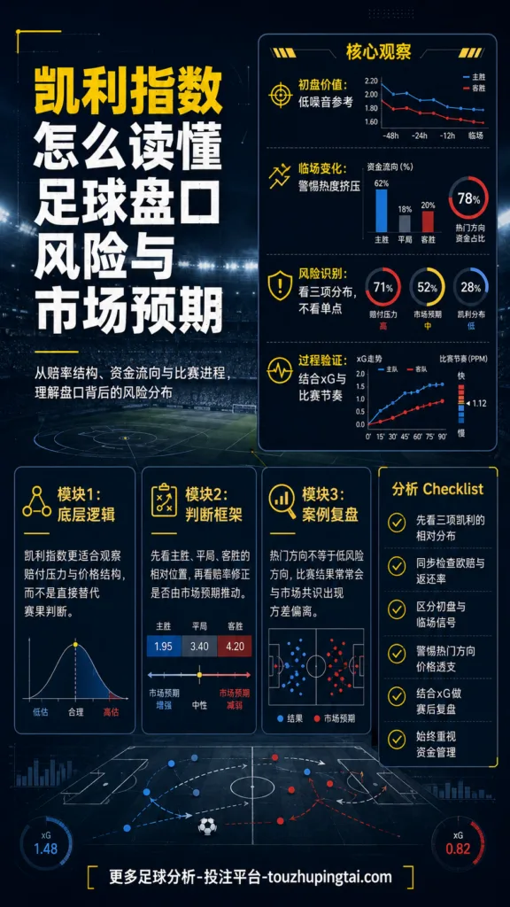 凯利指数怎么读懂足球盘口风险与市场预期