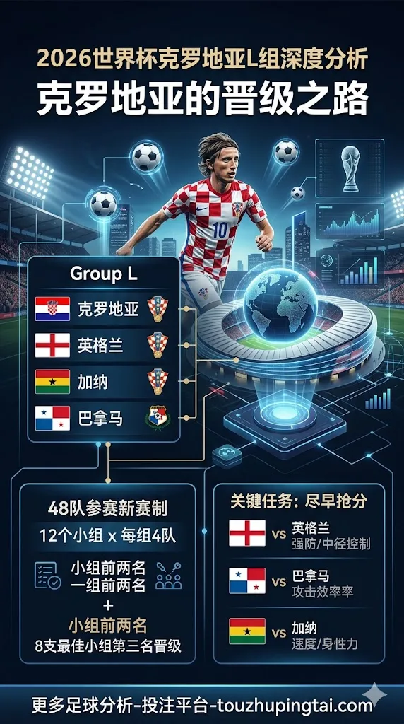 2026世界杯克罗地亚被分到哪组?