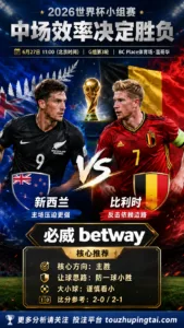 2026世界杯小组赛G组第3轮 新西兰 VS 比利时：平衡盘分歧明显，中场效率决定胜负走向