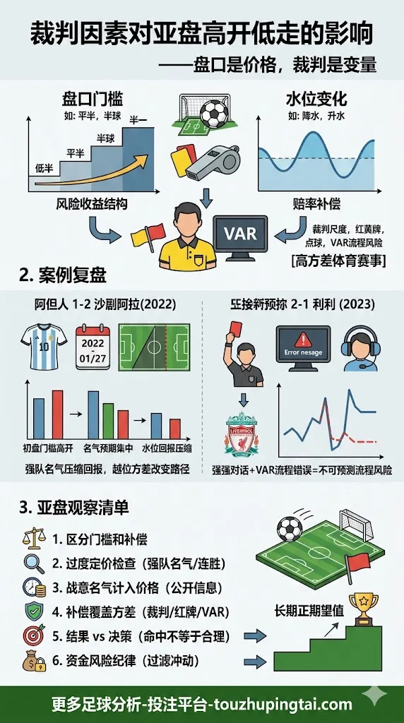 裁判因素对亚盘高开低走到底有多大影响