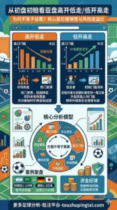 从初盘初赔看亚盘高开低走低开高走为何不等于结果