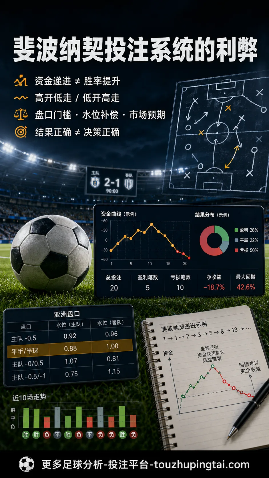 斐波纳契投注系统在亚盘水位补偿中的利弊与风险