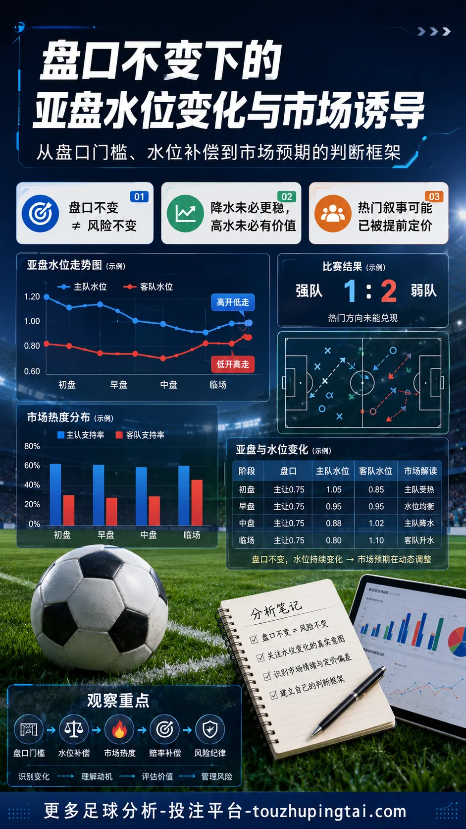 盘口不变下的亚盘水位变化与市场诱导