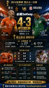 世界杯2014四分之一决赛：荷兰 vs 哥斯达黎加 复盘｜0比0之后，荷兰点球过关