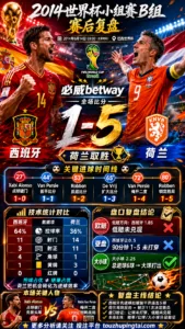 世界杯2014小组赛：西班牙 vs 荷兰 复盘｜西班牙先进球，荷兰完成结果反转