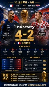 世界杯2018决赛：法国 vs 克罗地亚 复盘｜4比2打穿进球预期