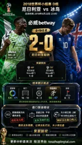 世界杯2018小组赛：尼日利亚 vs 冰岛 复盘｜2比0验证赛前强弱