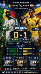 世界杯2018小组赛：塞内加尔 vs 哥伦比亚 复盘｜0比1验证赛前强弱