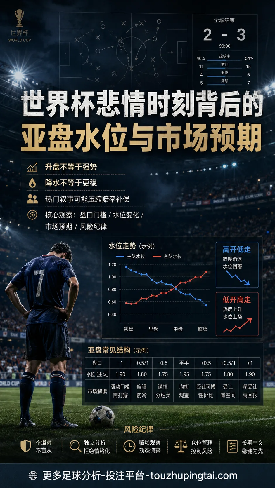 世界杯悲情时刻背后的亚盘水位与市场预期