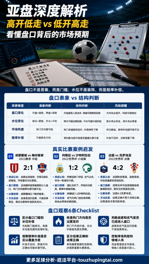 世界杯感动画面里的亚盘水位变化与市场预期