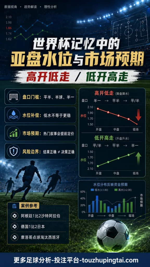 世界杯记忆中的亚盘水位与市场预期