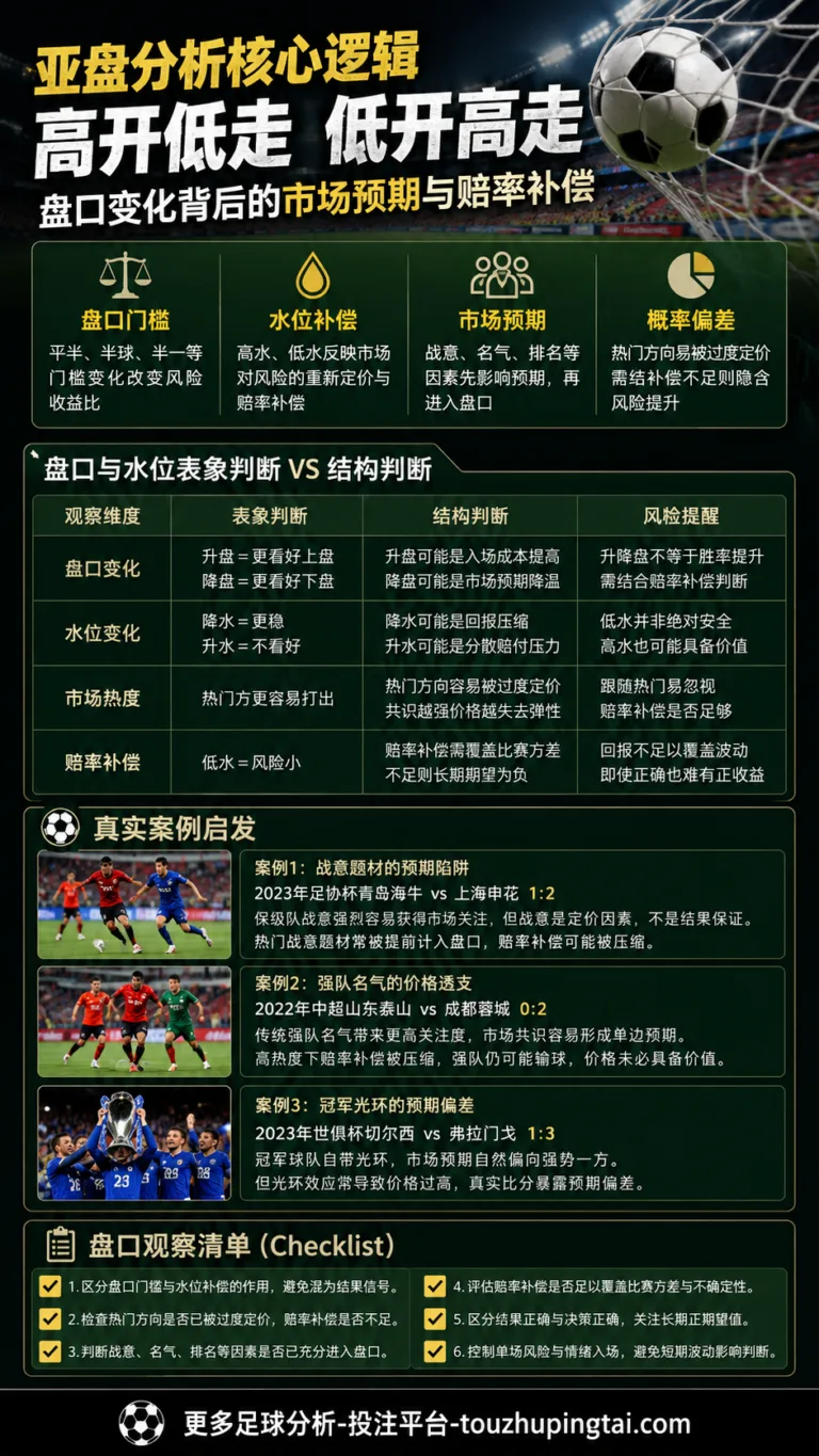 世界杯亚盘误判：为什么你看好的强队总不稳