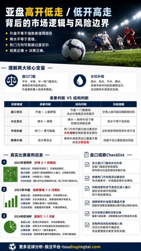 世界杯著名红牌：盘口水位如何重塑市场预期