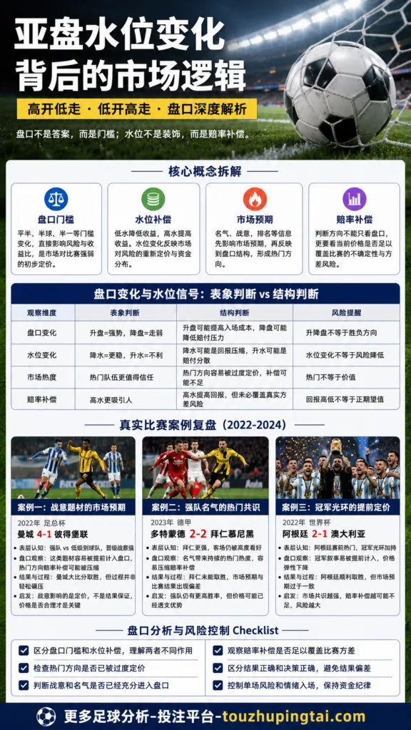 亚洲8席进世界杯：盘口预期与赔率补偿怎么评估
