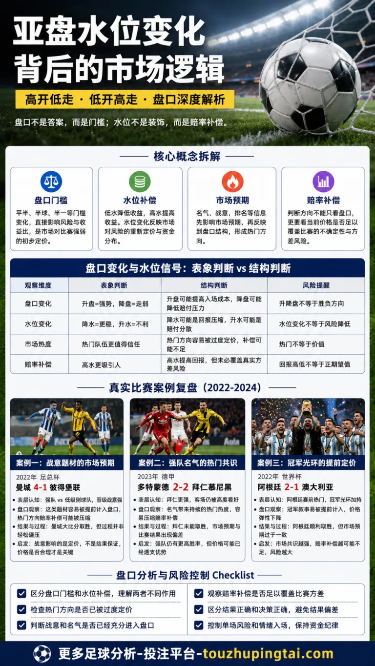 亚洲8席进世界杯：盘口预期与赔率补偿怎么评估