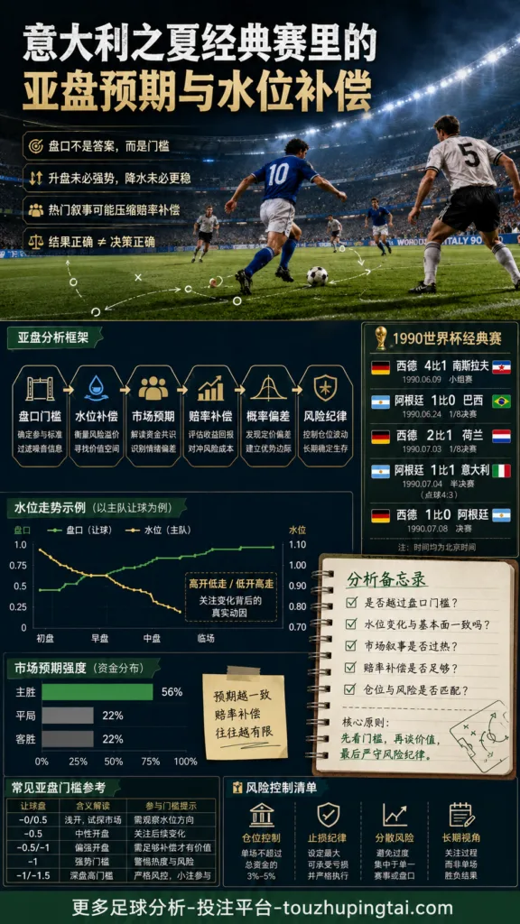 意大利之夏经典赛里的亚盘预期与水位补偿