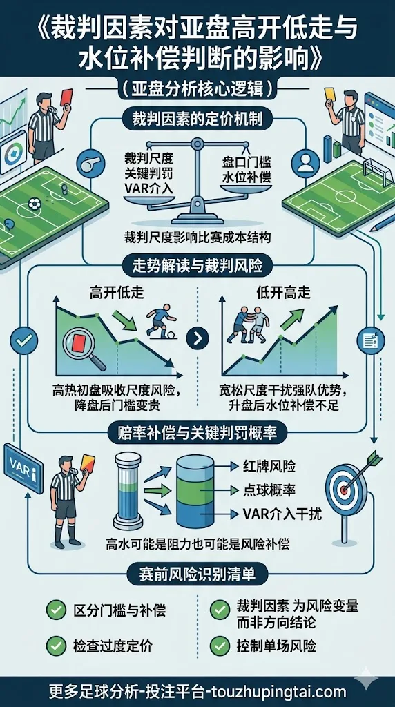 裁判因素如何影响亚盘高开低走与水位补偿判断