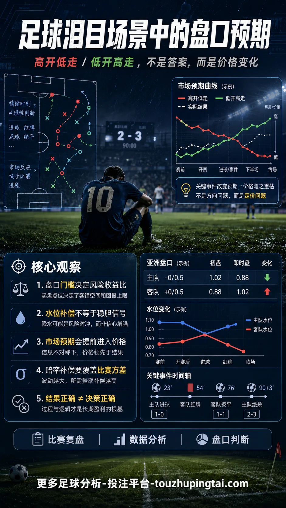 足球比赛泪目场景中的盘口预期与赔率补偿