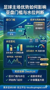 足球主场优势如何影响亚盘门槛与水位判断