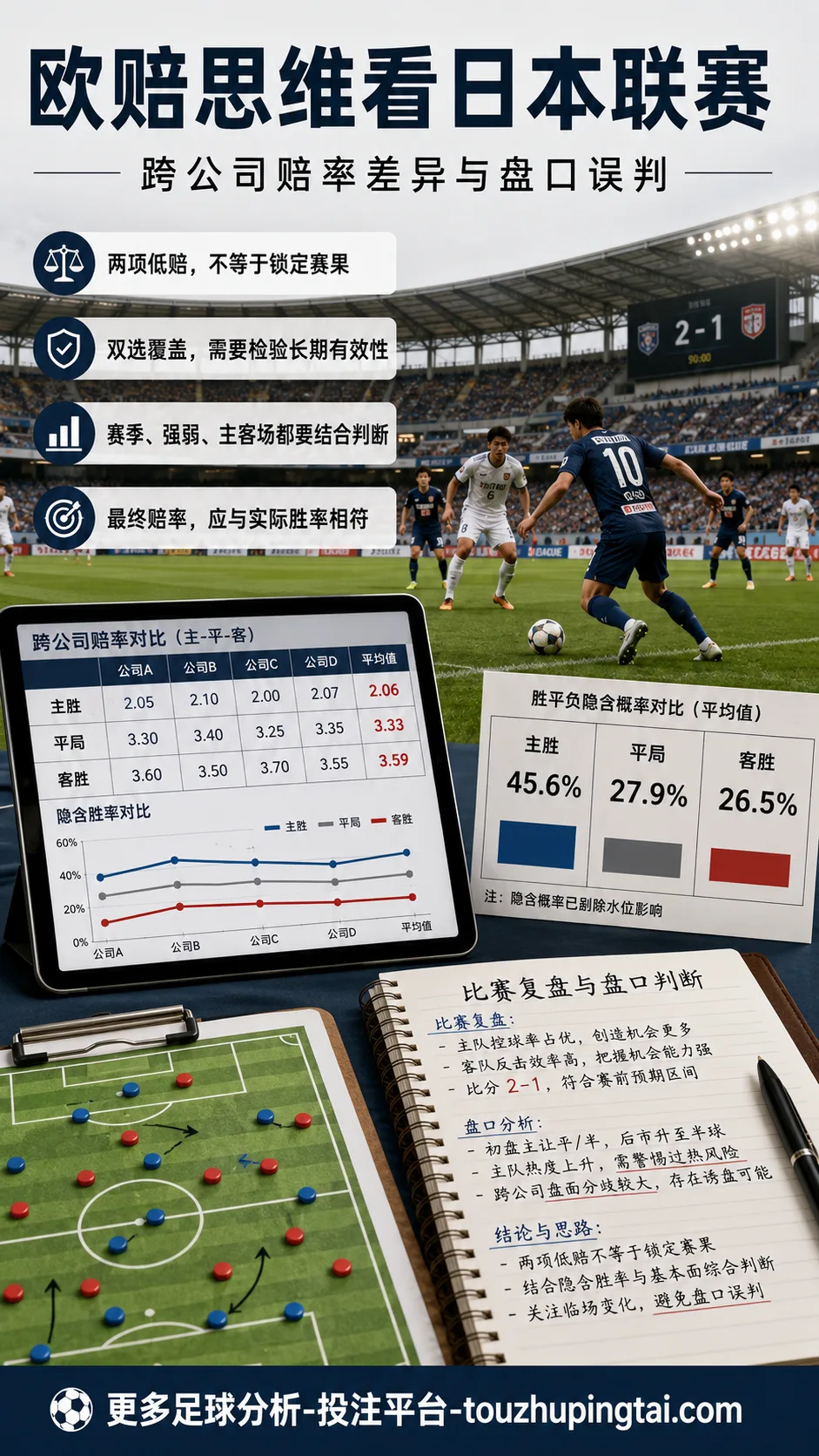 欧赔思维看日本联赛：跨公司赔率差异与盘口误判