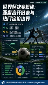 世界杯决赛规律：亚盘高开低走与热门定价边界