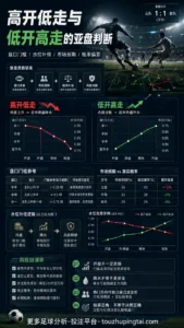 优彩师盘型复盘：高开低走与低开高走的亚盘判断