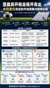 八维模型使用指南：大小球盘口与赔率补偿如何判断