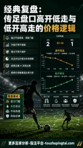 经典复盘：传足盘口高开低走与低开高走的价格逻辑