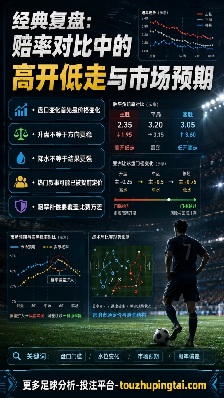 经典复盘：赔率对比中的高开低走与市场预期